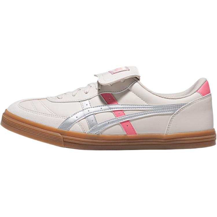 ASICS Aaron 2.0 Casual Shoes Unisex Low Top Beige Gray/Silver