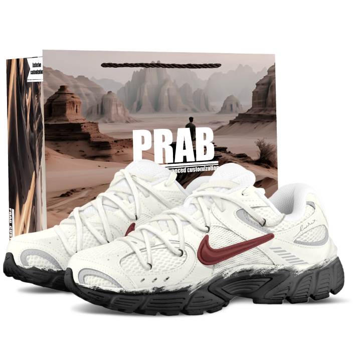 Nike Nike V5 RNR Running Shoes Women's Low Top Beige/Black/Red
