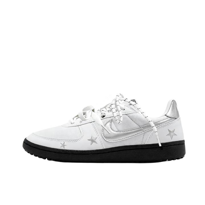 Nike Nike Field General Skateboard Shoes Unisex Low Top Silver/White