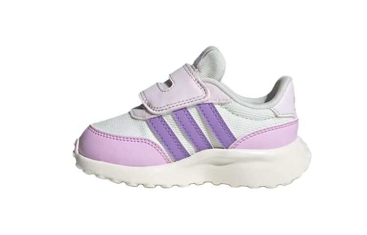 Adidas Neo Run 70S Slip Resistant Abrasion Resistant Low top Toddler Shoes White Pink Infant And Toddler