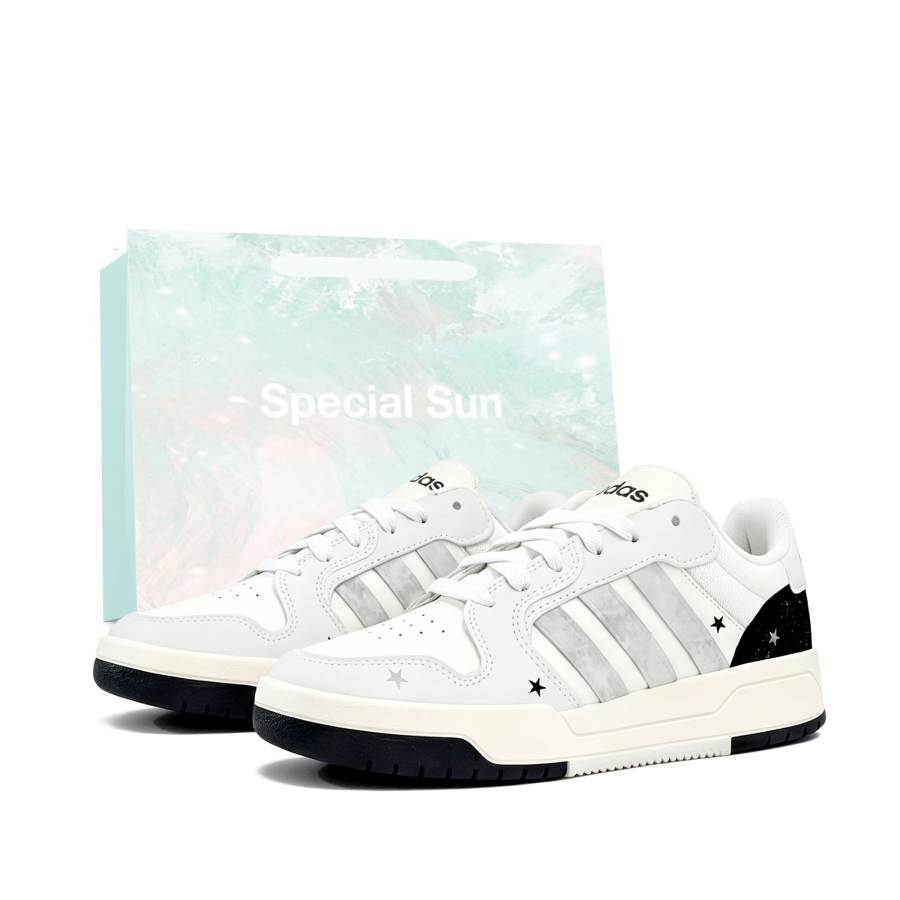 Adidas Neo Entrap Skateboard Shoes Unisex Low Top White
