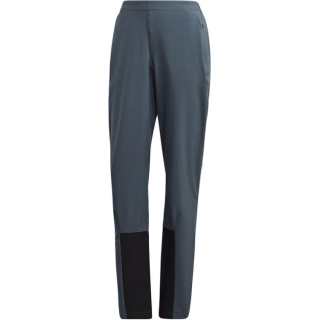 Adidas TERREX Knitted Sweatpants Women's Dark Gray/Black Moderate Straight Fit Pants