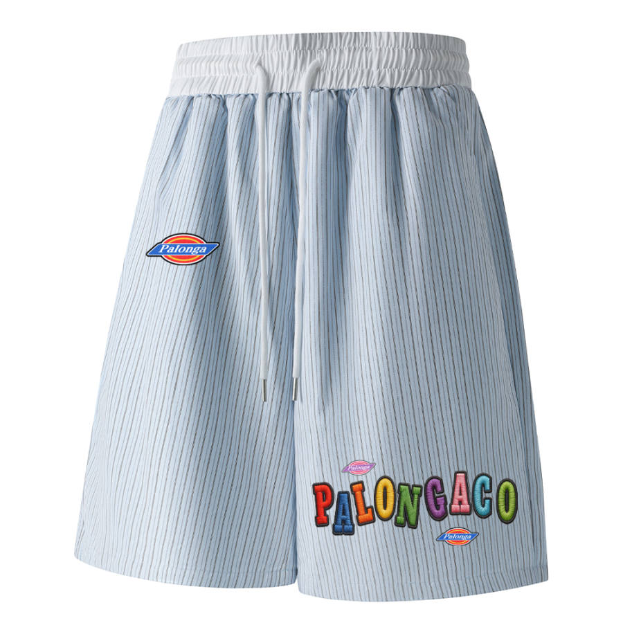 PAL ONGACO Casual Shorts Unisex Moderate Straight Fit Pants