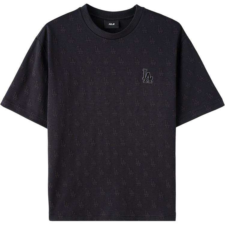 MLB MLB T Shirts Unisex Black Crew Neck Moderate