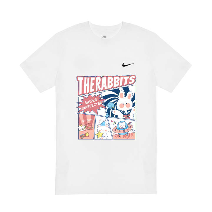 Nike Nike T Shirts Unisex White Crew Neck Moderate