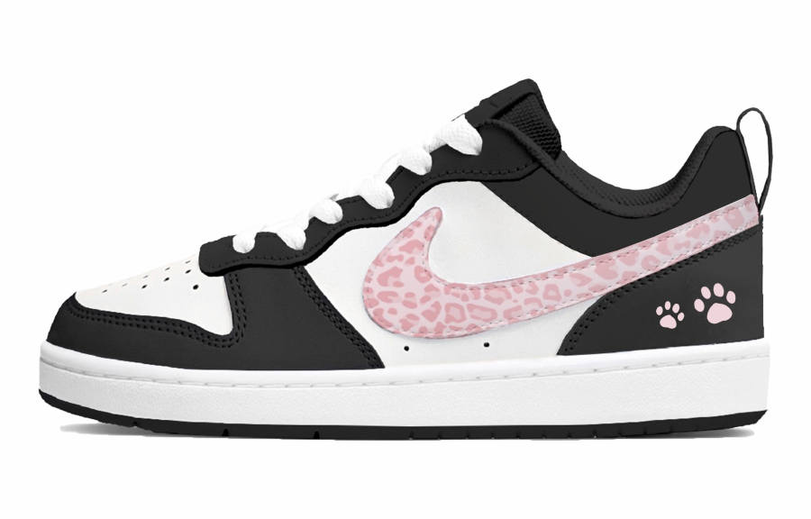 Nike Nike Court Borough 2 Skateboard Shoes Unisex Low Top Pink