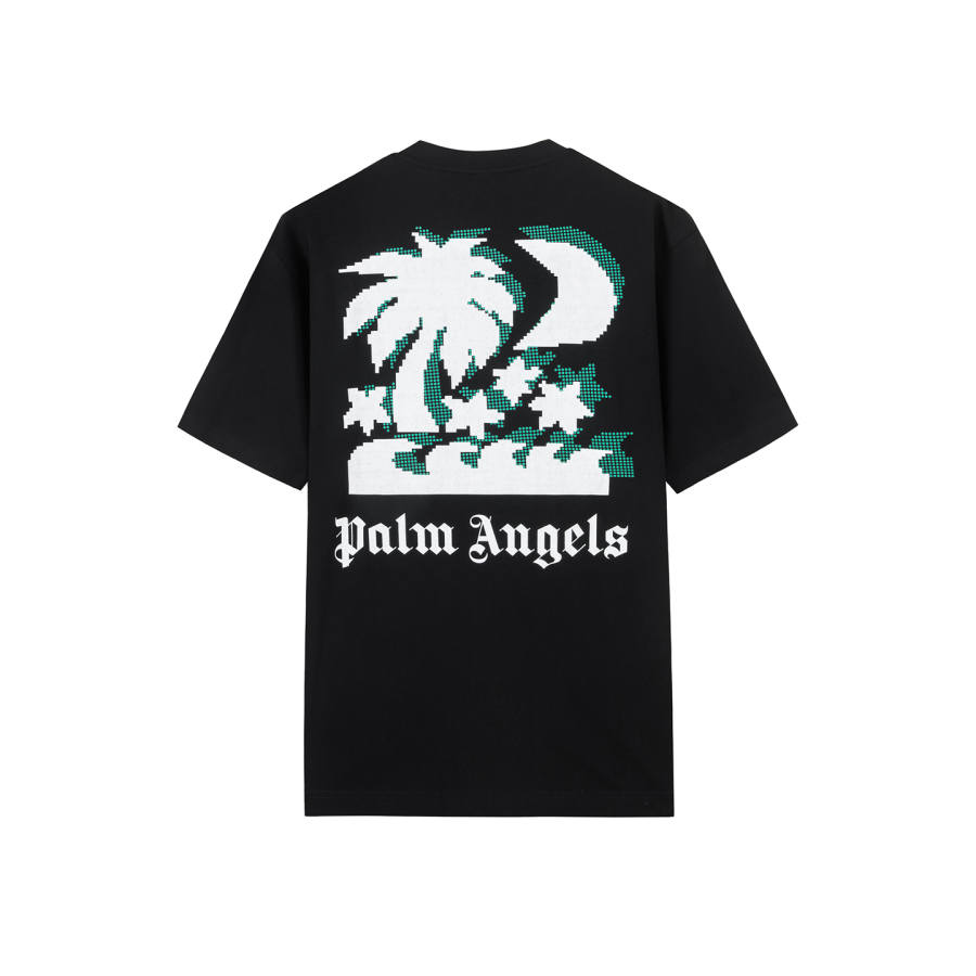 PALM ANGELS T Shirts Unisex Crew Neck Moderate Straight Fit