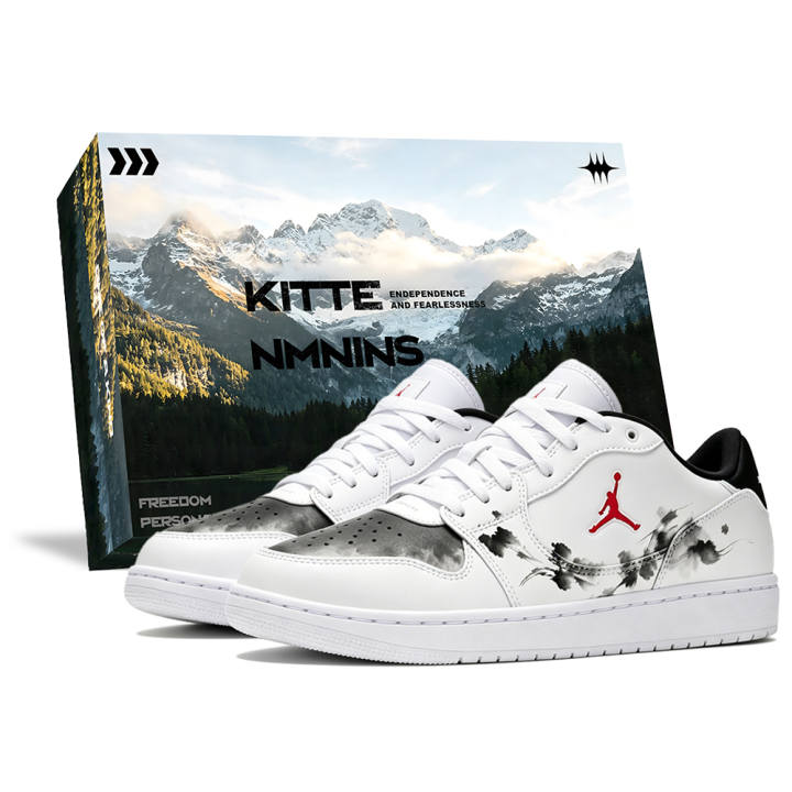 Jordan Jordan COURT CONNECT Skateboard Shoes Men's Low Top White/Black