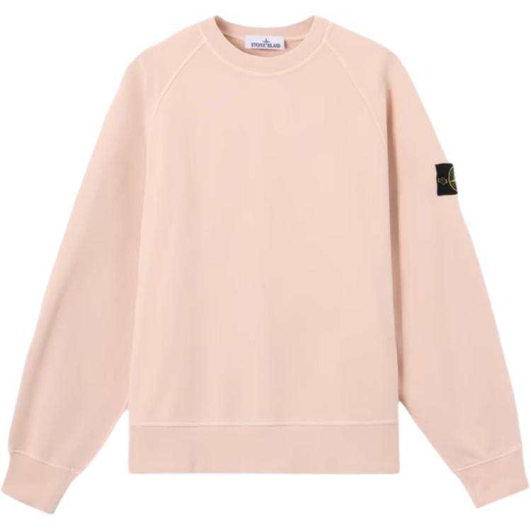 STONE ISLAND FW26 Sweatshirts Men's Antique Rose Crew Neck Moderate Other