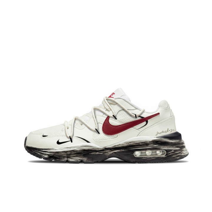 Nike Nike Air Max Fusion Running Shoes Men's Low Top Beige Black