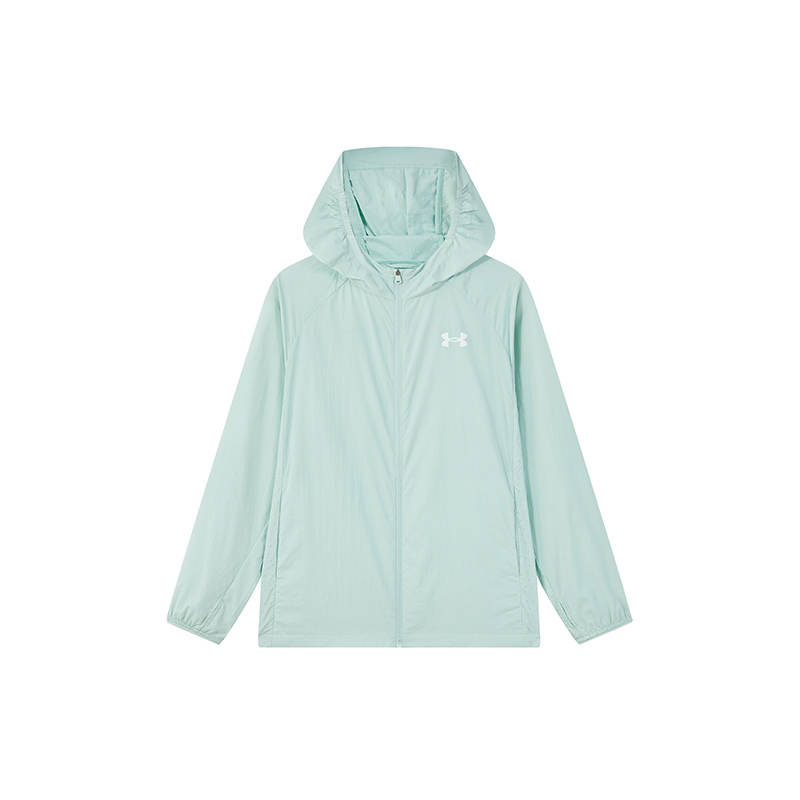 Under Armour Grade School Sun Protection Clothing Hooded Non Detachable Moderate Stretch