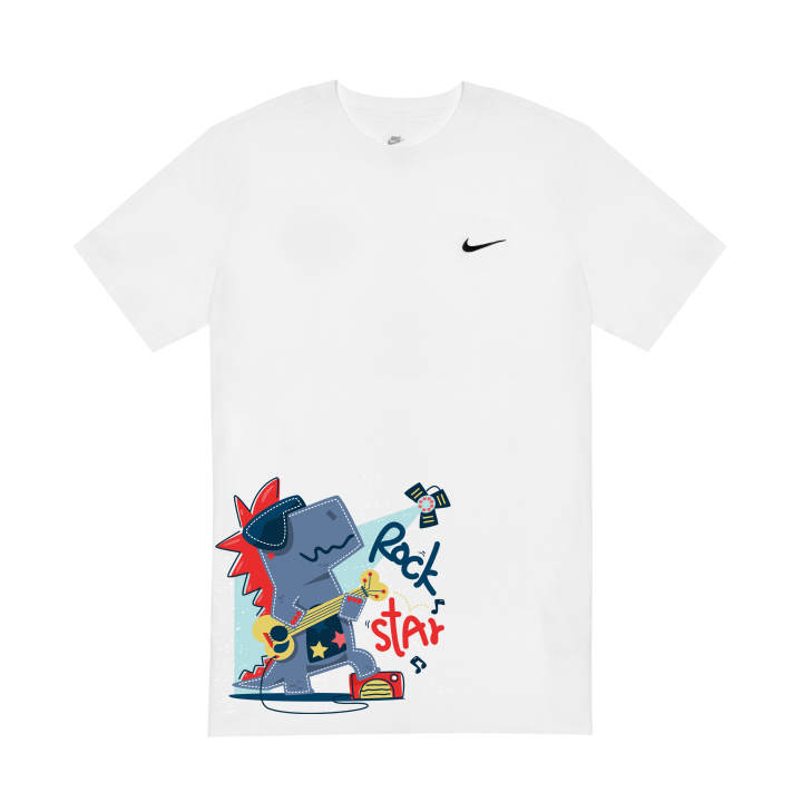 Nike Nike T Shirts Unisex White Crew Neck Moderate
