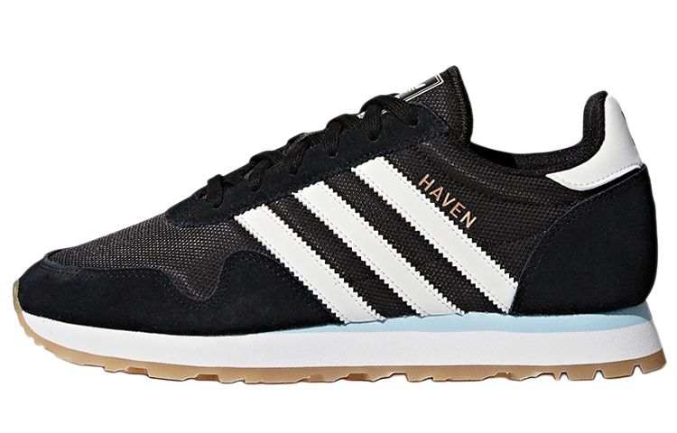 Adidas Originals Haven Low top Casual Shoes Women's Black Blue White