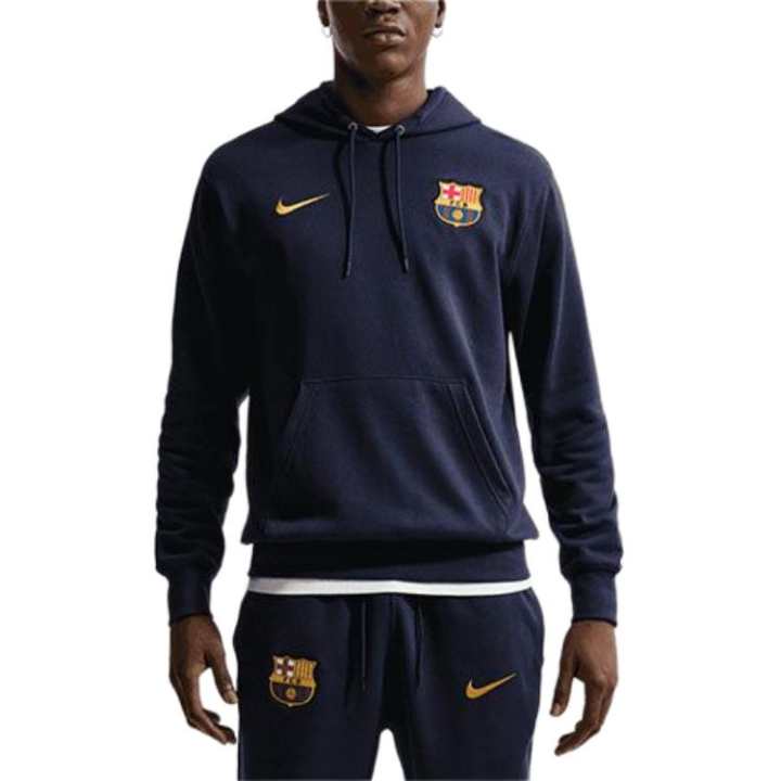 Nike Nike FC Sweatshirts Men's Blue Hooded Non Detachable Moderate