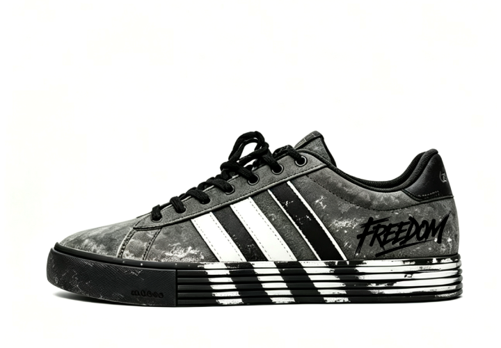 Adidas Adidas Daily 4.0 Skateboard Shoes Unisex Low Top Black/White