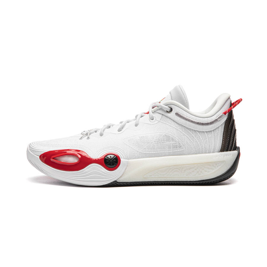 Li-Ning Li Ning Wade All City 14 ENCORE Basketball Shoes Men's Low Top White Red