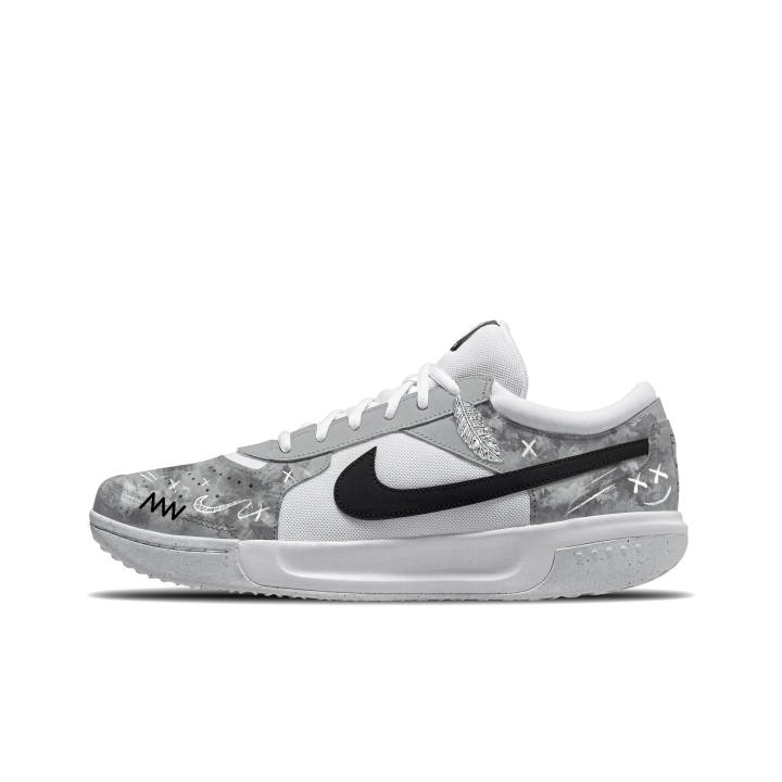 Nike Nike Court Lite 3 Tennis Shoes Men's Low Top Gray White