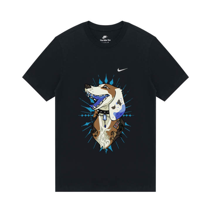 Nike Nike T Shirts Unisex Black Crew Neck Moderate