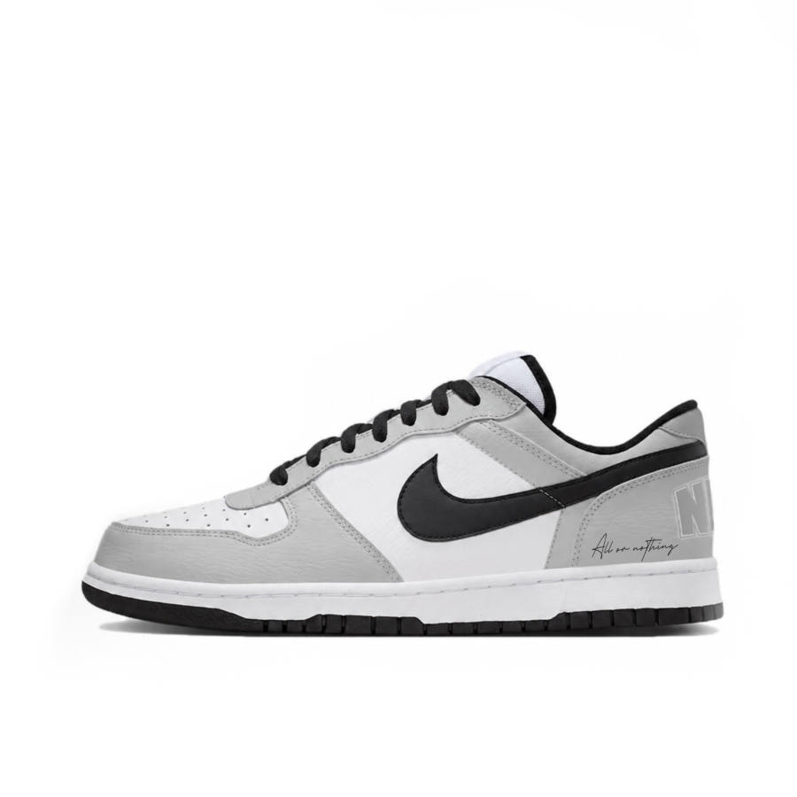 Nike Nike Big Skateboard Shoes Unisex Low Top Smoke Gray