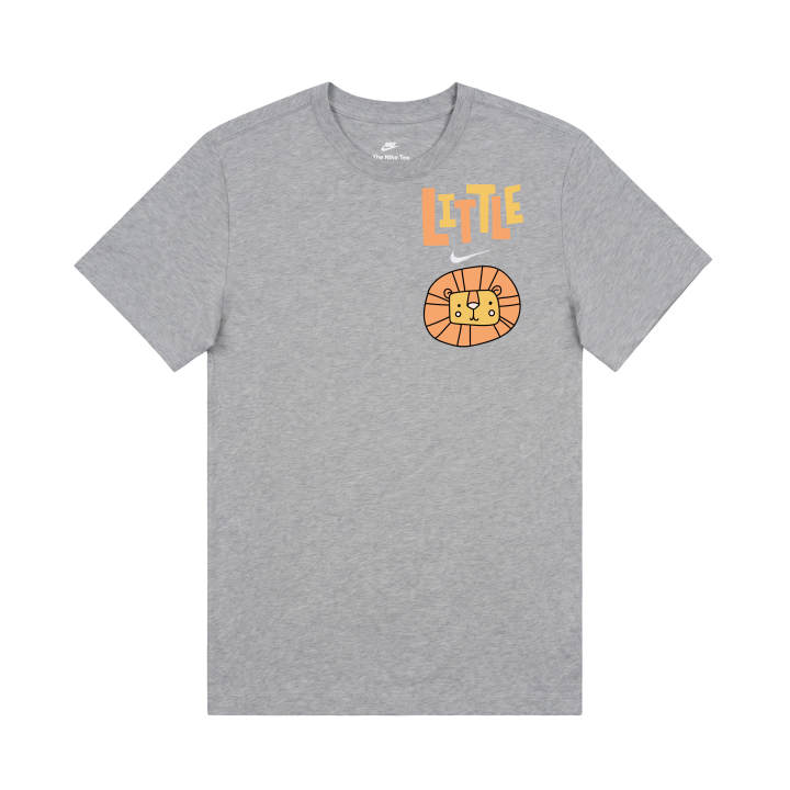 Nike Nike T Shirts Unisex Gray Crew Neck Moderate