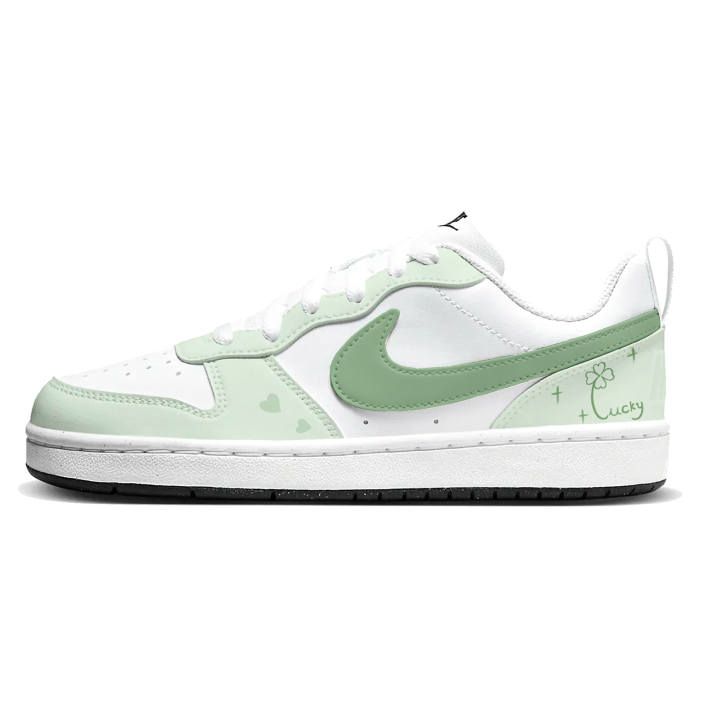 Nike Nike Court Borough Skateboard Shoes Unisex Low Top Green