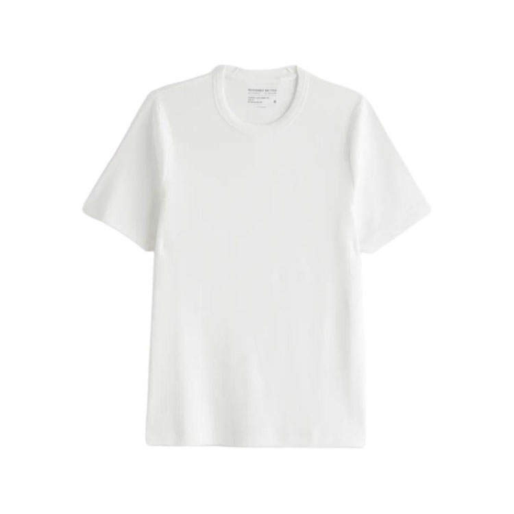 Abercrombie&Fitch T Shirts Men's White Crew Neck