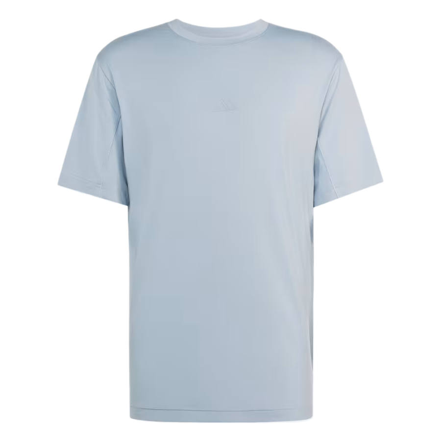Adidas Adidas Fitness Clothing Men's Halo Silver Crew Neck Moderate