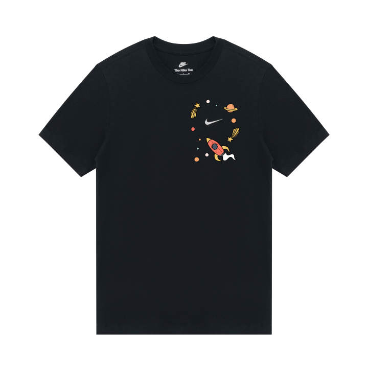 Nike Nike T Shirts Unisex Black Crew Neck Moderate