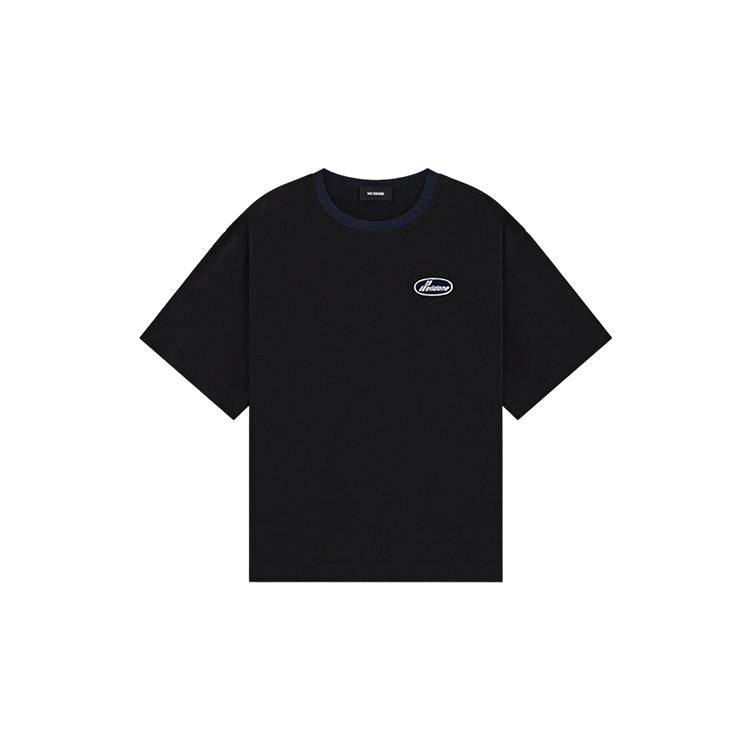 WE11DONE T Shirts Unisex Black Crew Neck Moderate Other
