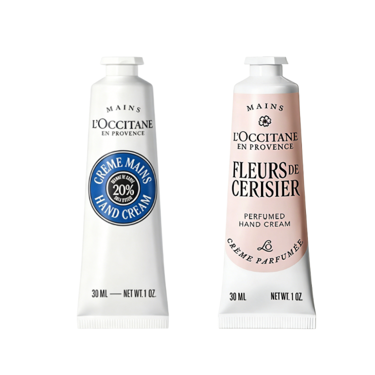 LOCCITANE Cherry Blossom Shea Fragrance Hand Cream Classic Combination Potpourri