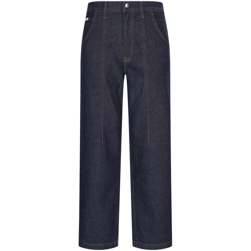 Calvin Klein Jeans Men's 46E Denim Dark Blue Moderate Wide Leg Pants