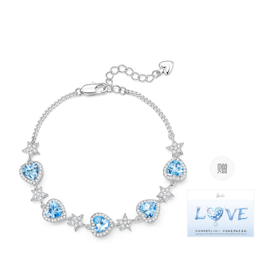 Barbie Swarovski Crystal Bracelets Women's