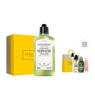 LOCCITANE Fresh Verbena Shower Gel Aromatic Hydrating Cleaning Moisturizing Soap Scent 250ml/500ml/500ml Refill