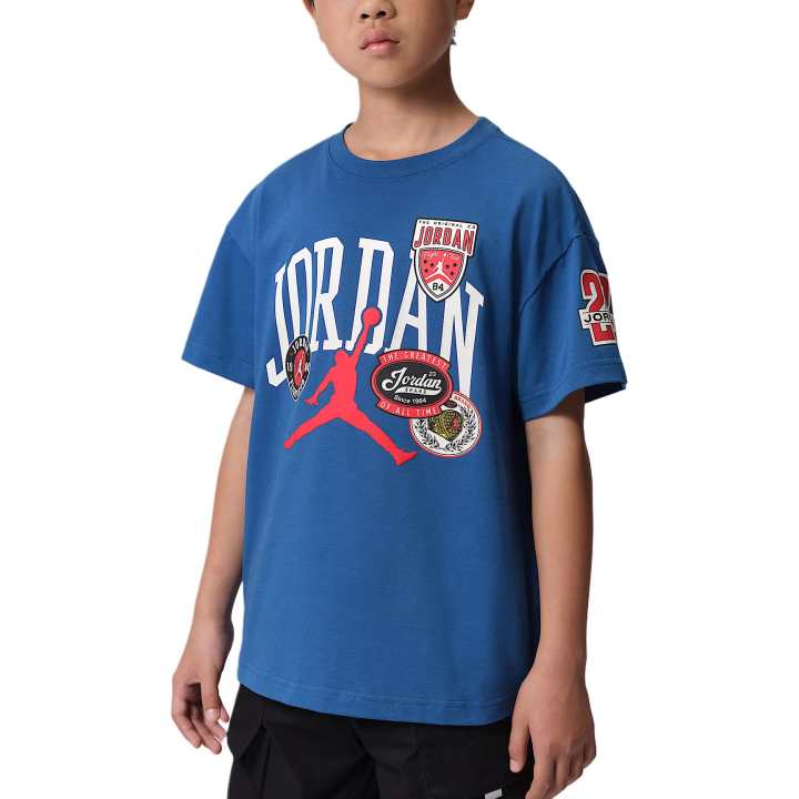 Jordan Jordan Kids T Shirts Crew Neck Moderate