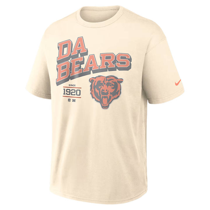 Nike Nike NFL T Shirts Men's Natural Crew Neck Moderate