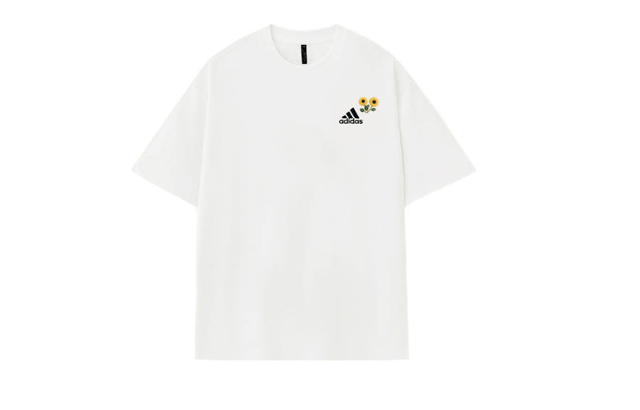 Adidas Adidas MUST HAVES T Shirts Unisex Sunrise Plate Crew Neck Thin