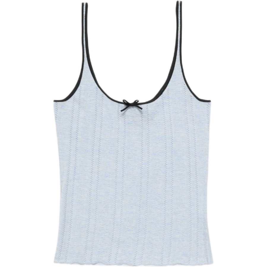 Acne Studios Acne Studios Camisoles Women's Light Blue Moderate Straight Fit