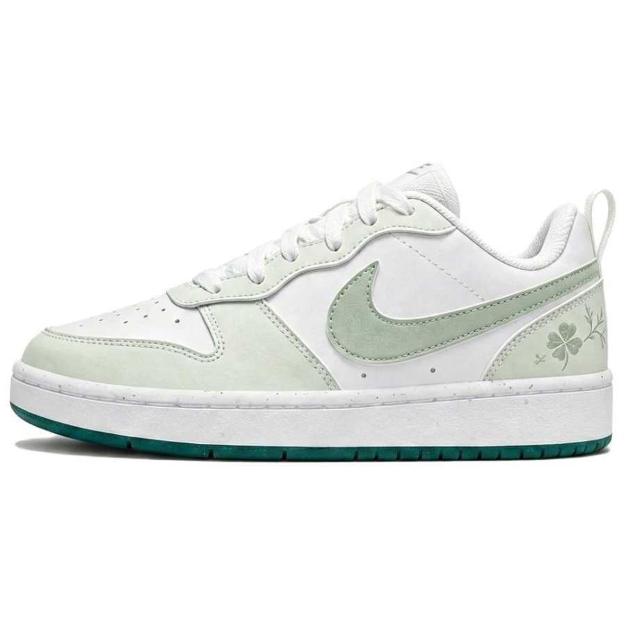 Nike Nike Court Borough Skateboard Shoes Women's Low Top White/Green