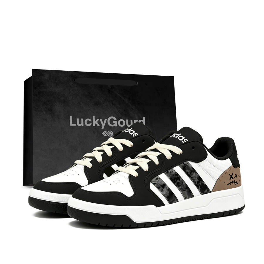 Adidas Neo Entrap Skateboard Shoes Unisex Low Top Black