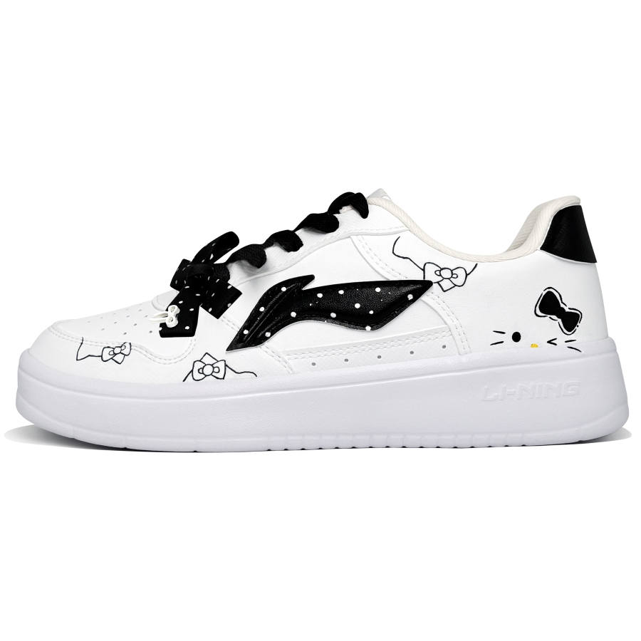 Li-Ning Li Ning Floating Boat Skateboard Shoes Women's Low Top White/Black