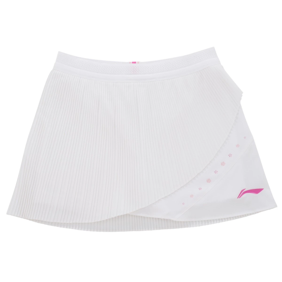Li-Ning Li Ning Badminton Collection Casual Short Skirts Women's White Moderate Short Skirt Bodycon Skirt