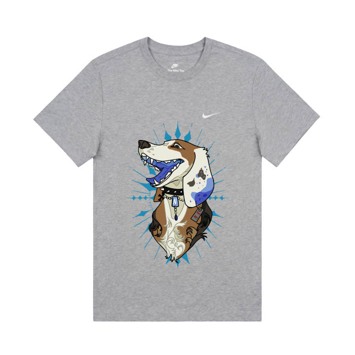 Nike Nike T Shirts Unisex Gray Crew Neck Moderate