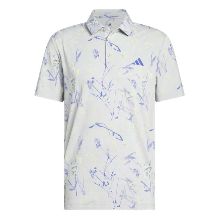 Adidas Adidas Sport Performance Golf Clothing Men's Freezing Lemon Polo Collar Moderate