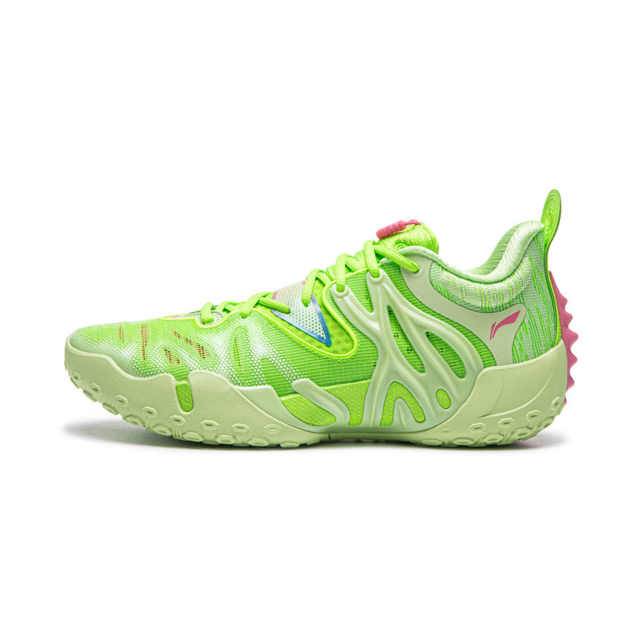 Li-Ning Li Ning BadFive 6 Basketball Shoes Men's Low Top Fluorescent Bright Grass Green