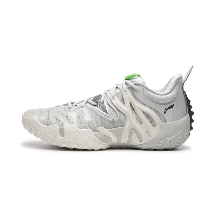 Li-Ning Li Ning BadFive 6 Basketball Shoes Men's Low Top Stone Gray
