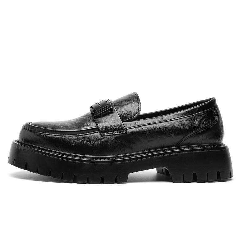 PEHL Men's Casual Shoes Men's Low Top Black/Brown