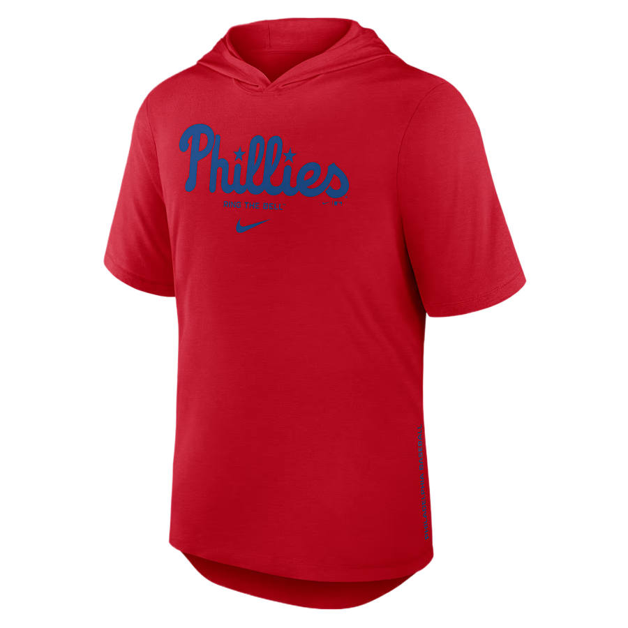 Nike Nike X MLB Dri Fit T Shirts Men's Red Hooded Non Detachable Moderate