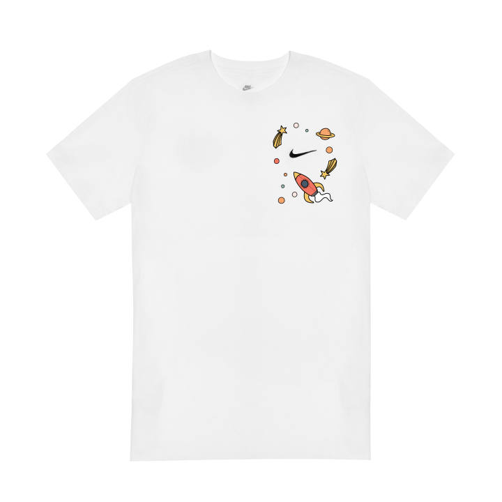 Nike Nike T Shirts Unisex White Crew Neck Moderate
