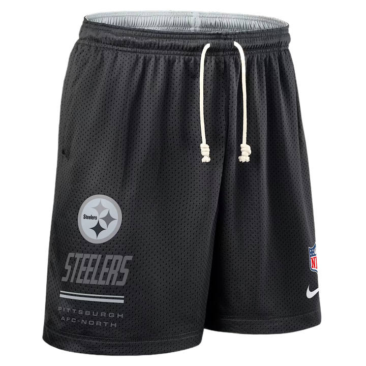 Nike Nike NFL Casual Shorts Men's Black/Pure Platinum Moderate