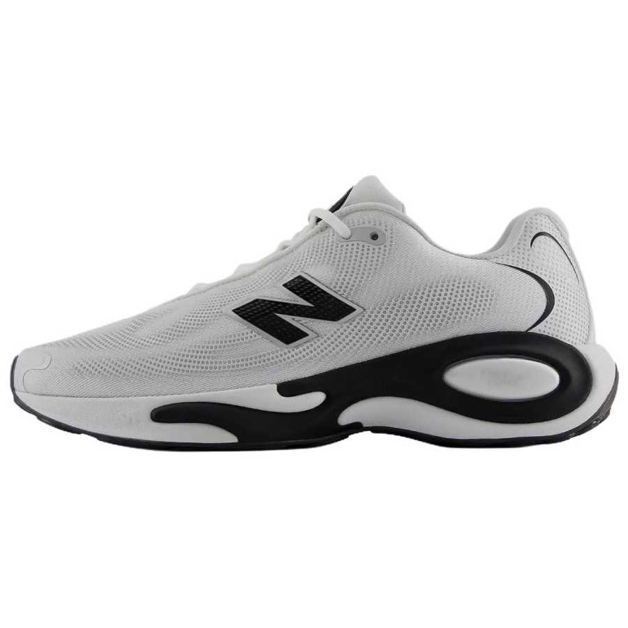 New Balance New Balance AC Running Shoes Men's White & Black & Silver Metal Paint